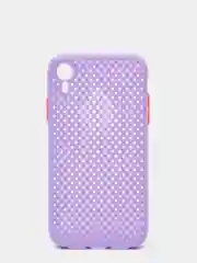 Фиолетовый чехол с защитой камеры на iPhone XS, XR, XSMAX, 11 PRO MAX, 12 PRO, 12 PROMAX