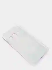 Красный чехол Samsung Galaxy A3 2015 / SM-A300F, Галакси А3 2015 силиконовый с мраморным рисунком