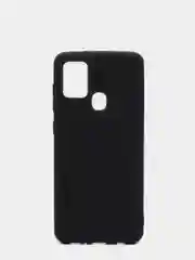 Черный чехол для Samsung A21S, силиконовый