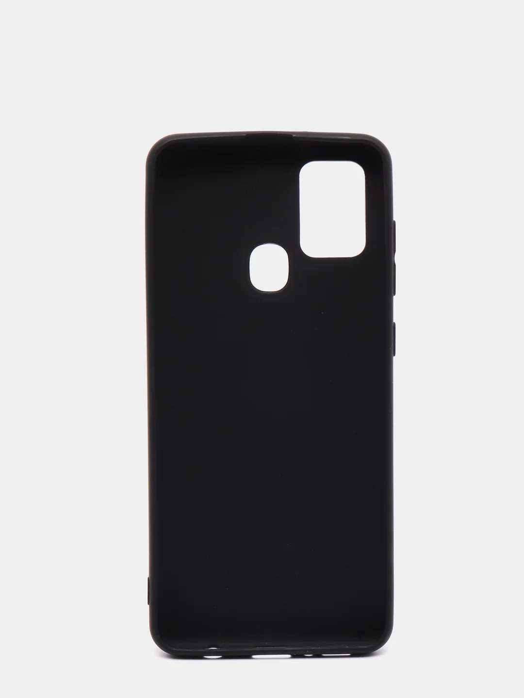 Черный чехол для Samsung A21S, силиконовый