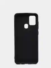 Черный чехол для Samsung A21S, силиконовый