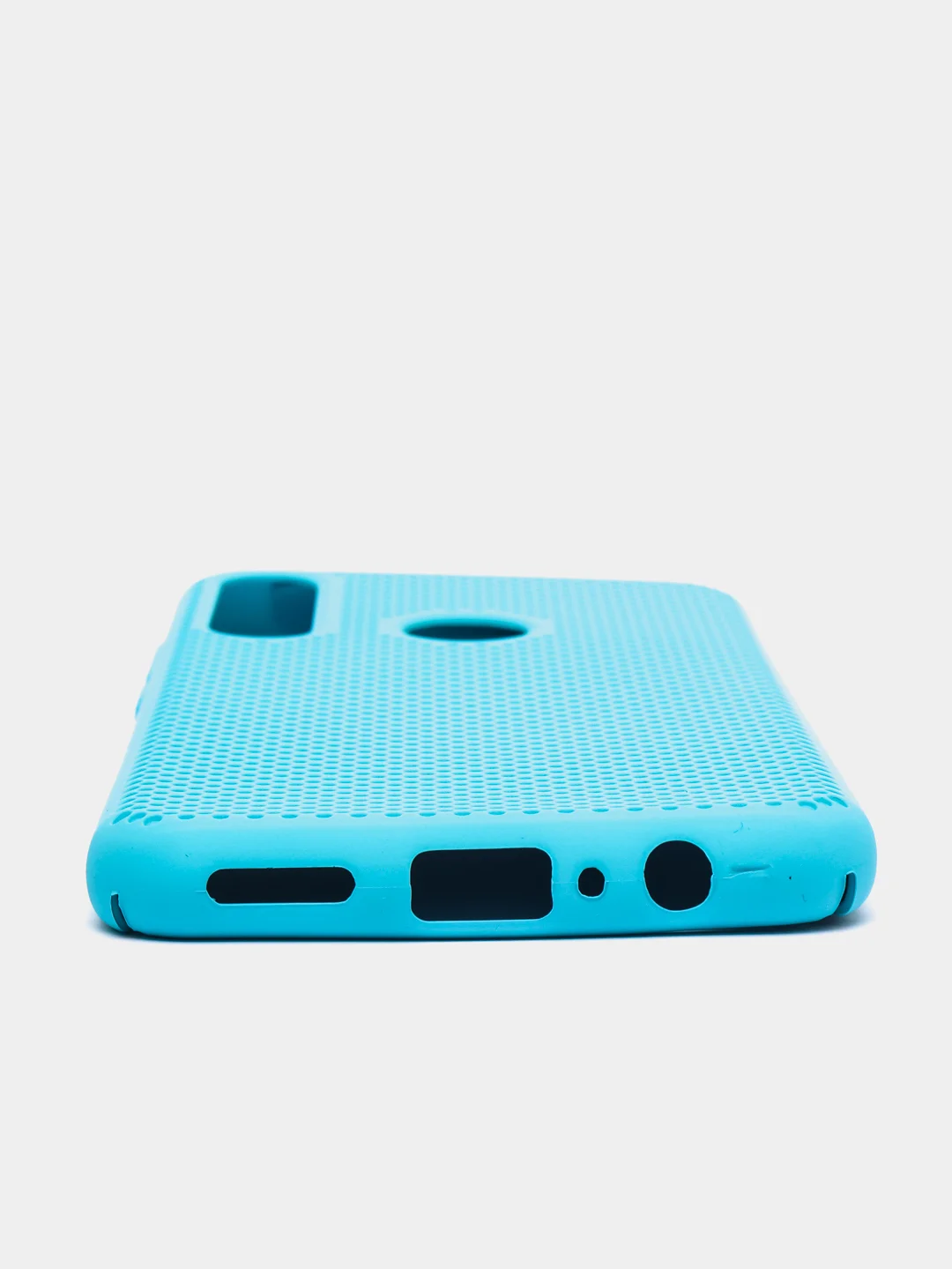 Лазурный чехол Накладка "Soft-touch" с перфорацией для Honor 9C/9A/Y6P/P40 Lite/Y8P/9S/Y5P