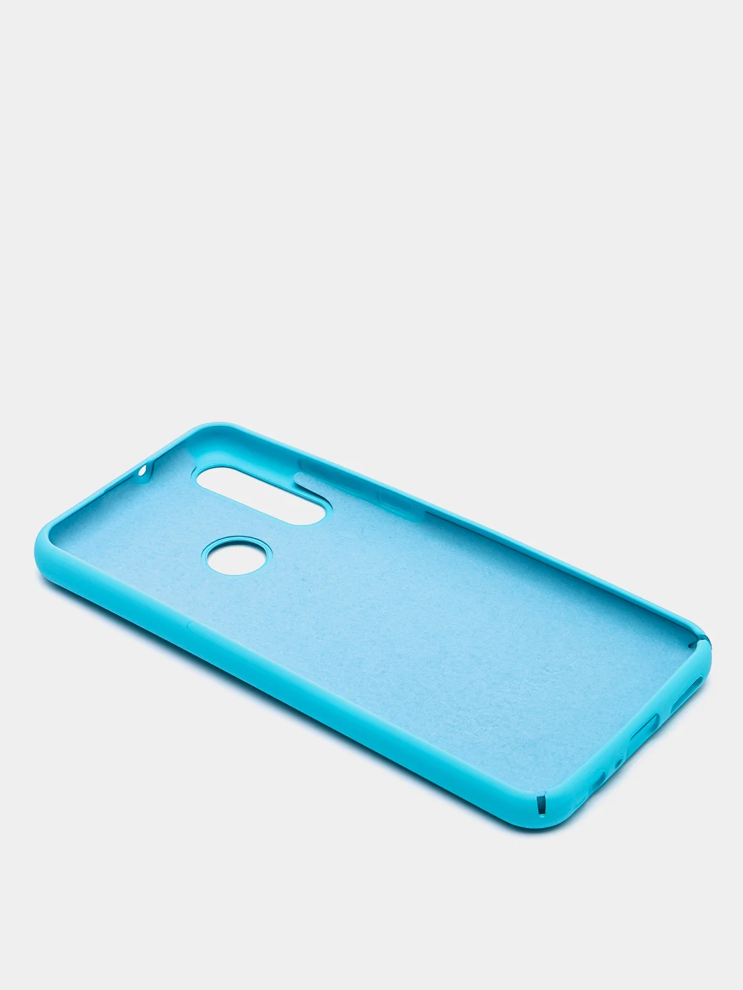 Лазурный чехол Накладка "Soft-touch" с перфорацией для Honor 9C/9A/Y6P/P40 Lite/Y8P/9S/Y5P