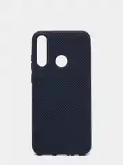 Синий меланж чехол Накладка "Soft-touch" с перфорацией для Honor 9C/9A/Y6P/P40 Lite/Y8P/9S/Y5P