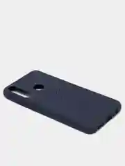 Синий меланж чехол Накладка "Soft-touch" с перфорацией для Honor 9C/9A/Y6P/P40 Lite/Y8P/9S/Y5P