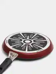 Бордовый сковорода TEFAL, блинная, без крышки, литой алюминий, антипригарное покрытие, 10 видов