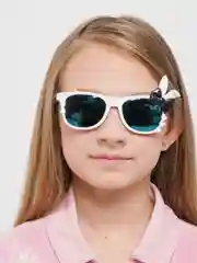Белый солнцезащитные очки для девочек