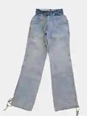 Голубой джинсы