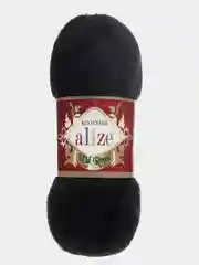 Серый меланж пряжа Alize Kid Royal Mohair 50г/500м 1шт