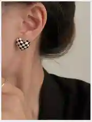 Серьги "Сердце", 3 вида