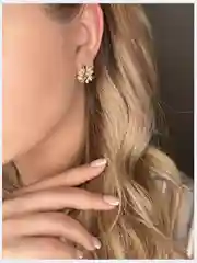 Серьги "Цветок"