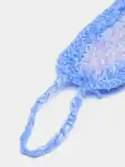 Мочалка вязаная с крючком