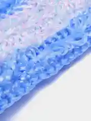 Мочалка вязаная с крючком