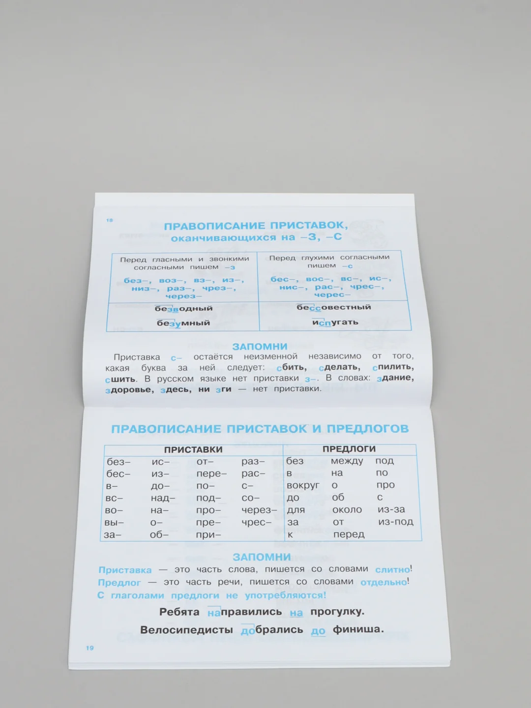 Правила по русскому языку "Дружок", для 1-4 классов