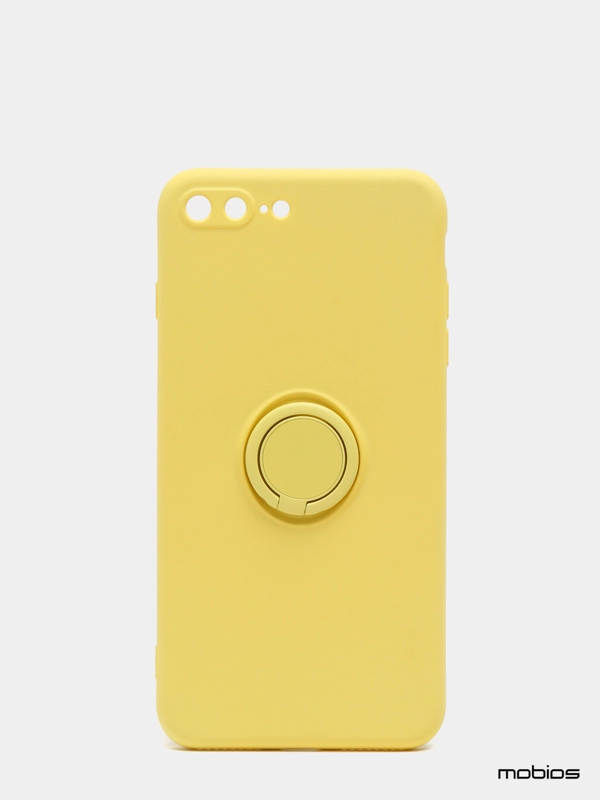 Чехол силиконовый с кольцом на iPhone 7 Plus / 8 Plus