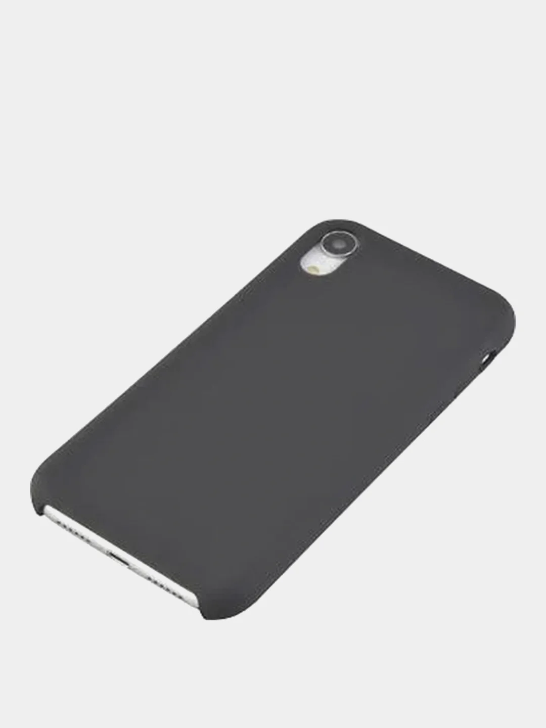 Желтый iphone XR силиконовый чехол