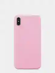 Розовый iphone XR силиконовый чехол