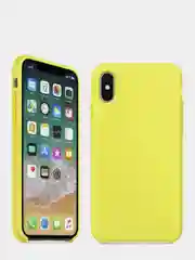 Угольный iphone XR силиконовый чехол