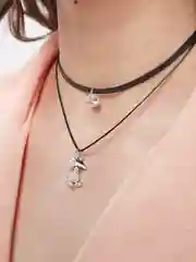 Белый чокер