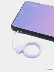 Бирюзовый чехол градиент Samsung A52