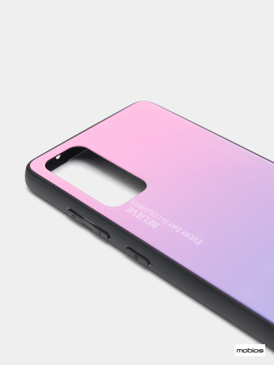 Бирюзовый чехол градиент Samsung A52
