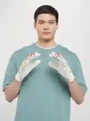 Желтый вратарские перчатки
