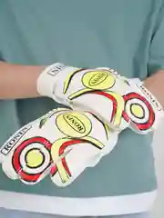 Желтый вратарские перчатки