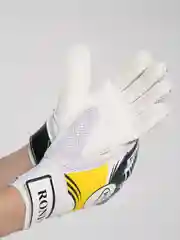 Желтый вратарские перчатки футбольные