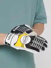 Желтый вратарские перчатки футбольные