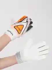 Оранжевый вратарские перчатки футбольные