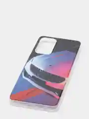 Пурпурный чехол Samsung Galaxy A52 / A52s силиконовый, с рисунком (Самсунг Галакси А52)