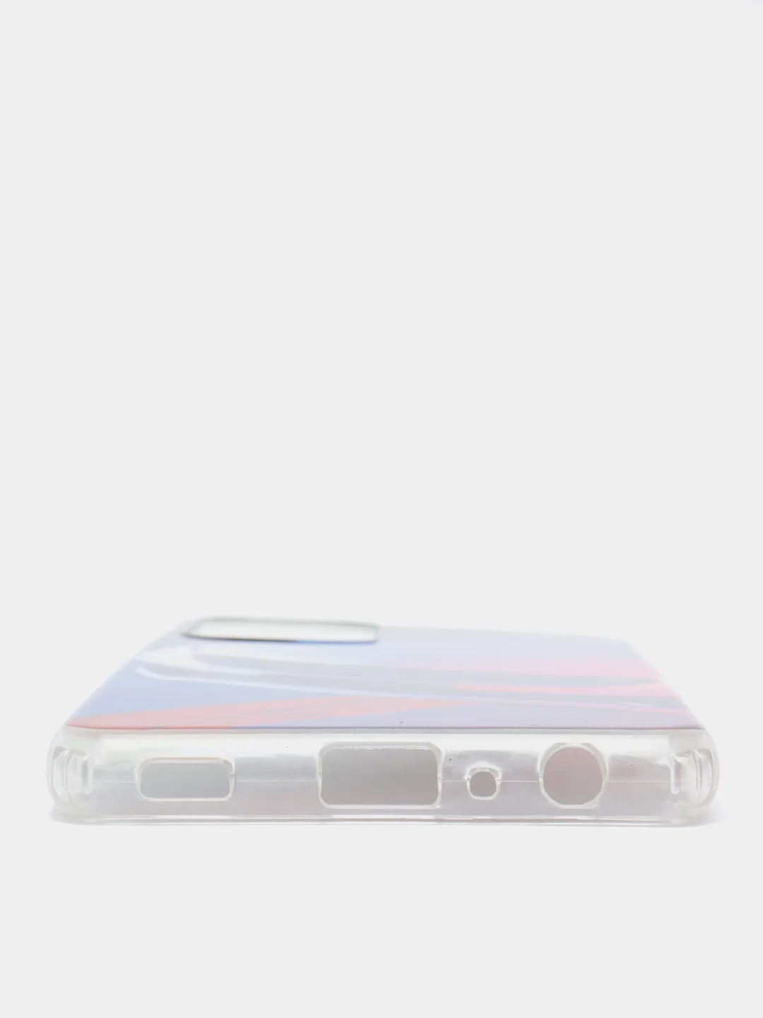 Пурпурный чехол Samsung Galaxy A52 / A52s силиконовый, с рисунком (Самсунг Галакси А52)