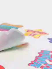 Стикербук наклейки для блокнота 50 крутых стикеров "POP IT" 4 листа. Проф-Пресс