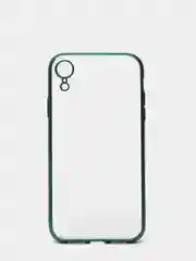 Зеленый чехол силиконовый для iphone/ 6/6s/7/8/se/xs/xsmax/xr/11/11pro/11promax с цветными рамками