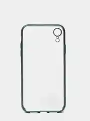 Зеленый чехол силиконовый для iphone/ 6/6s/7/8/se/xs/xsmax/xr/11/11pro/11promax с цветными рамками