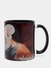 Черный кружка CoolPodarok "Тигренок. Голубые глаза"