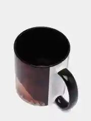 Черный кружка CoolPodarok "Тигренок. Голубые глаза"