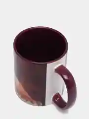 Фиолетовый кружка CoolPodarok "Тигренок. Голубые глаза"