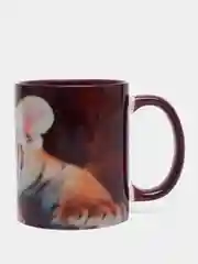 Фиолетовый кружка CoolPodarok "Тигренок. Голубые глаза"