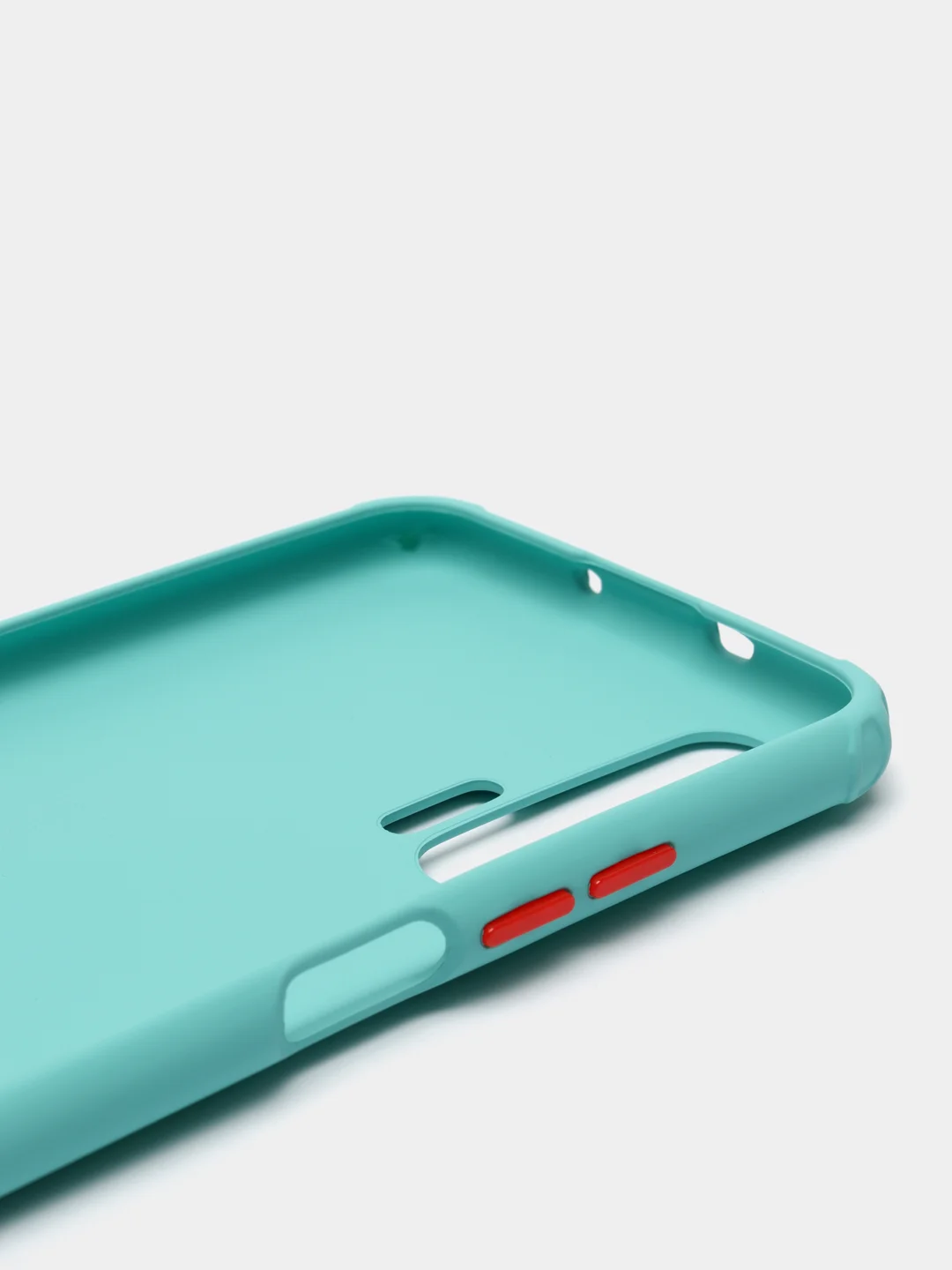 Бирюзовый чехол Huawei Honor 20 Pro (Хуавей Хонор 20) силиконовый противоударный с усиленными углами