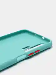Бирюзовый чехол Huawei Honor 20 Pro (Хуавей Хонор 20) силиконовый противоударный с усиленными углами