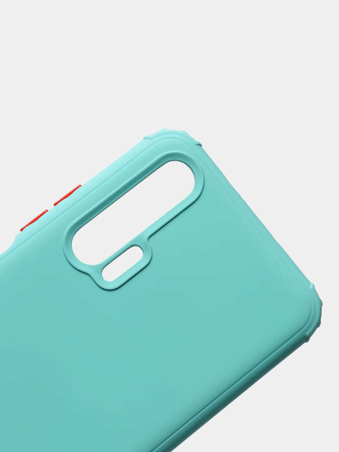 Бирюзовый чехол Huawei Honor 20 Pro (Хуавей Хонор 20) силиконовый противоударный с усиленными углами