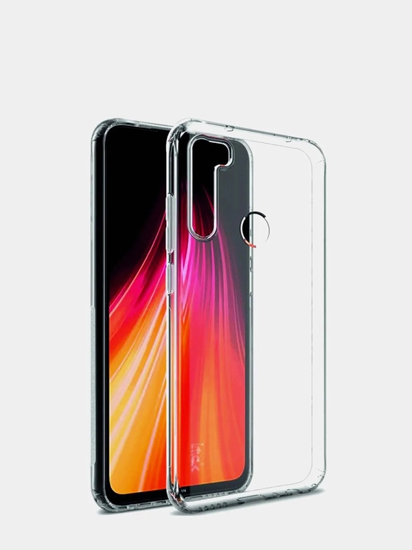 Чехол Redmi Note 8T прозрачный силиконовый