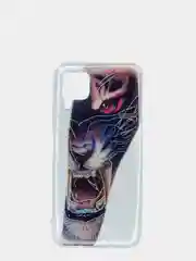 Угольный чехол Huawei P40 Lite, Хуавей П40 Лайт прозрачный с рисунком