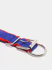 Синий ошейник с подкладкой для крупных собак, 10 цветов