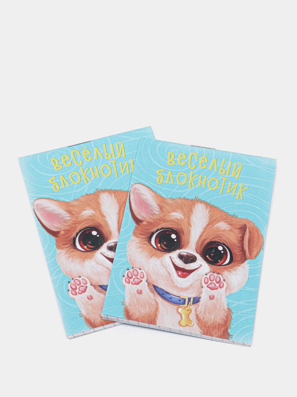 Блокноты "Милые зверята", А7, 16 листов