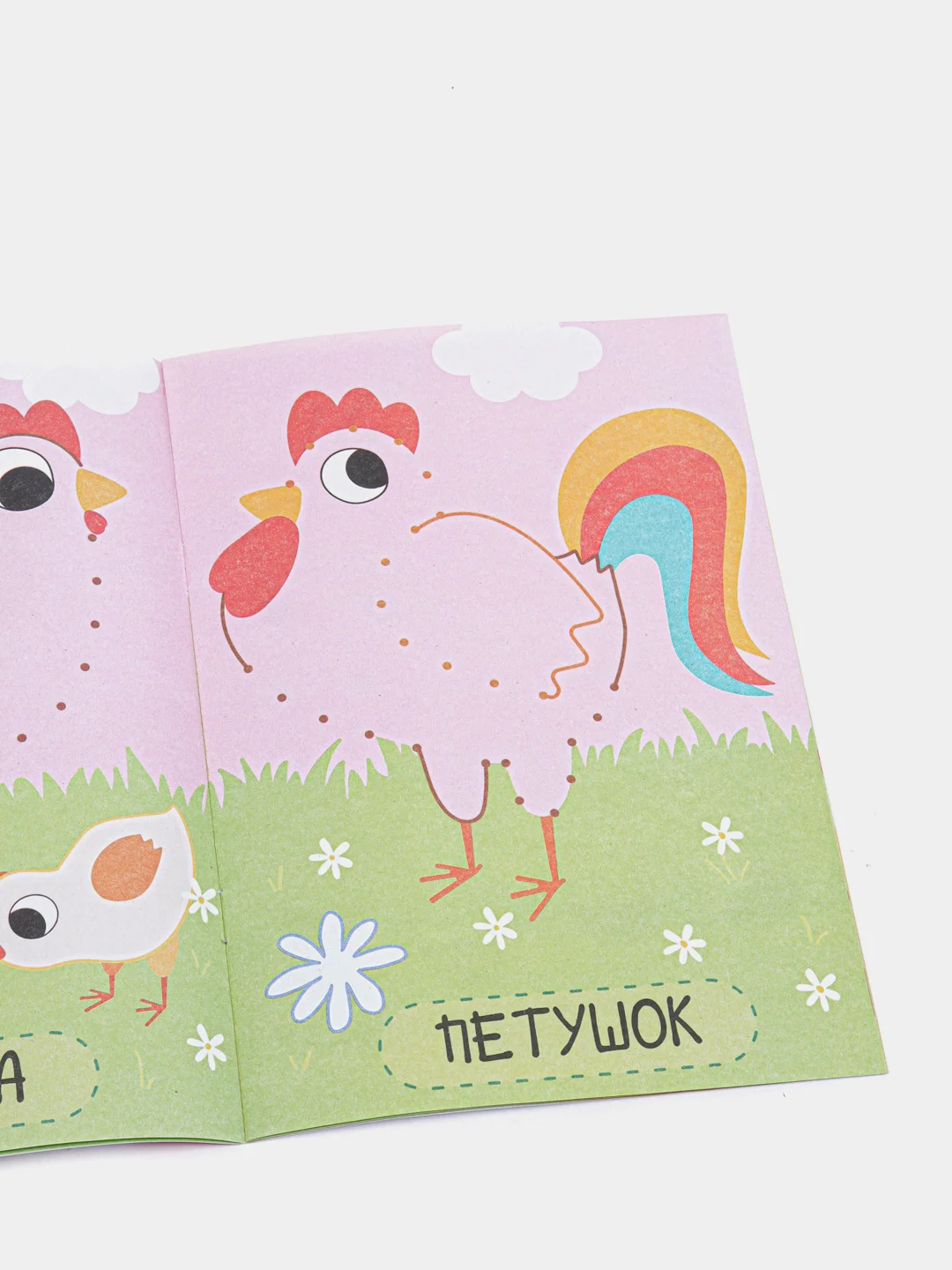 Книга рисования по точкам "Ферма", 16 страниц