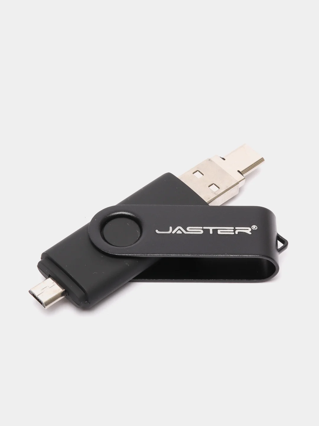 Черный usb флеш-накопитель 3 в 1 для телефона и ПК 8, 16, 32, 64, 128 Гб, флешка Jaster