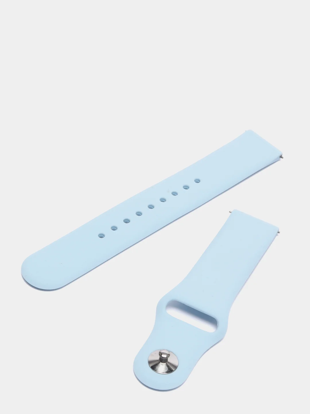 Ледяной силиконовый ремешок с кнопкой для Xiaomi Amazfit Bip / Samsung / Huawei, 20 мм