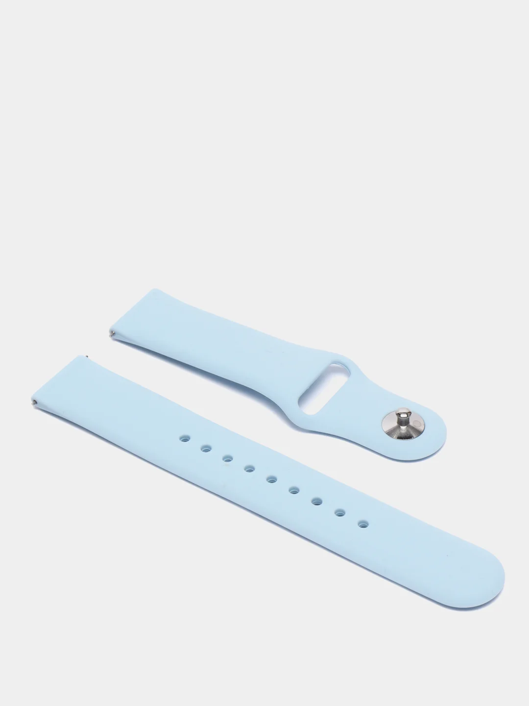 Ледяной силиконовый ремешок с кнопкой для Xiaomi Amazfit Bip / Samsung / Huawei, 20 мм